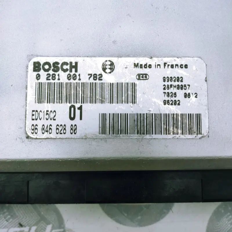 ECU BOSCH Citroen y Peugeot EDC15C2 / EDC 15C2 / 0281001782 | 0281 001 782 | 0 281 001 782 / 9634662880 | 96 346 628 80 ECU BOSCH Citroen y Peugeot EDC15C2 / EDC 15C2 / 0281001782 | 0281 001 782 | 0 281 001 782 / 9634662880 | 96 346 628 80 - Imagen 2