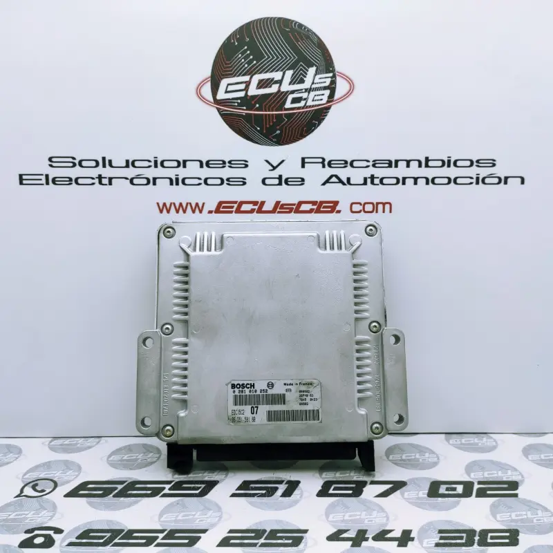 ECU BOSCH Citroen y Peugeot EDC15C2-6.1 / EDC 15C2-6.1 / 0281010252 | 0281 010 252 | 0 281 010 252 / 9635158180 | 96 351 581 80 ECU BOSCH Citroen y Peugeot EDC15C2-6.1 / EDC 15C2-6.1 / 0281010252 | 0281 010 252 | 0 281 010 252 / 9635158180 | 96 351 581 80