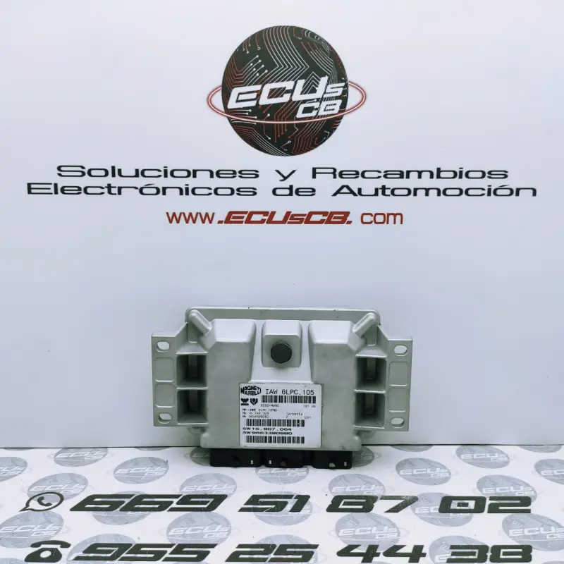 ECU Magneti Marelli Citroen y Peugeot IAW6LPC.105 / IAW 6LPC.105 / HW9654596080 | 9654596080 | HW96 545 960 80 | 96 545 960 80 / SW9663380880 | 9663380880 | SW96 633 808 80 | 96 633 808 80 ECU Magneti Marelli Citroen y Peugeot IAW6LPC.105 / IAW 6LPC.105 / HW9654596080 | 9654596080 | HW96 545 960 80 | 96 545 960 80 / SW9663380880 | 9663380880 | SW96 633 808 80 | 96 633 808 80