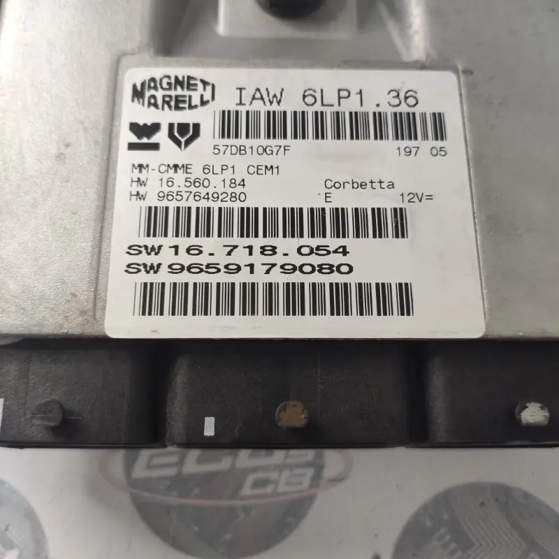 ECU Magneti Marelli Citroen y Peugeot IAW6LP1.36 / IAW 6LP1.36 / 9657649280 | 96 576 492 80 / 16.560.184 | 16 560 184 | 16560184 ECU Magneti Marelli Citroen y Peugeot IAW6LP1.36 / IAW 6LP1.36 / 9657649280 | 96 576 492 80 / 16.560.184 | 16 560 184 | 16560184 - Imagen 2