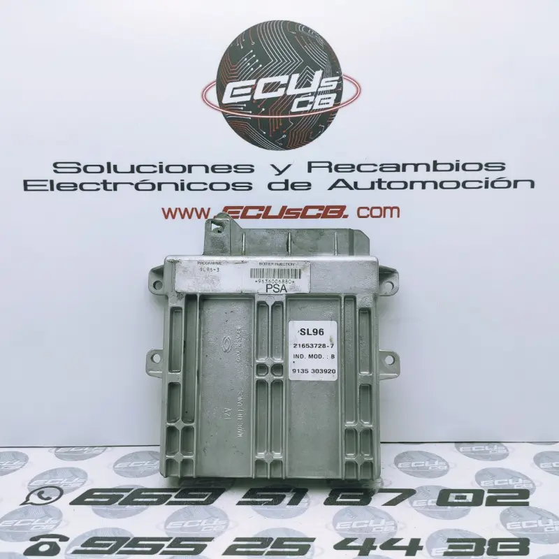 ECU Sagem Citroen y Peugeot SL96-3 / 21653728-7 | 21653728.7 | 21653728 7 | 216537287 / 9636006880 | 96 360 068 80 ECU Sagem Citroen y Peugeot SL96-3 / 21653728-7 | 21653728.7 | 21653728 7 | 216537287 / 9636006880 | 96 360 068 80