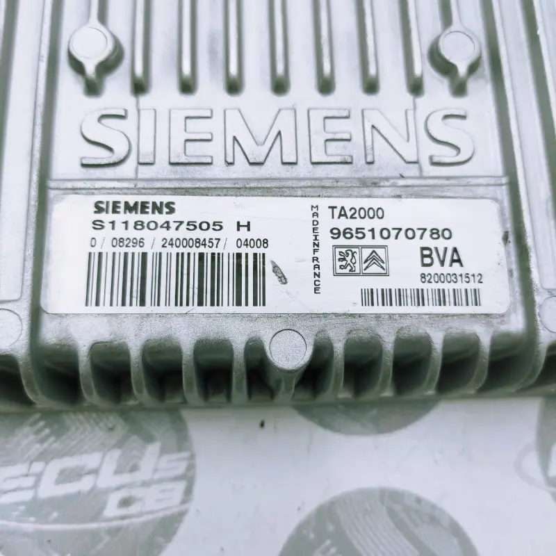 ECU Siemens Citroen y Peugeot TA2000 / TA 2000 / S118047505H | S118047505 H | S 118047505H | S 118047505 H | S118047505 | 118047505 / 9651070780 | 96 510 707 80 ECU Siemens Citroen y Peugeot TA2000 / TA 2000 / S118047505H | S118047505 H | S 118047505H | S 118047505 H | S118047505 | 118047505 / 9651070780 | 96 510 707 80 - Imagen 2