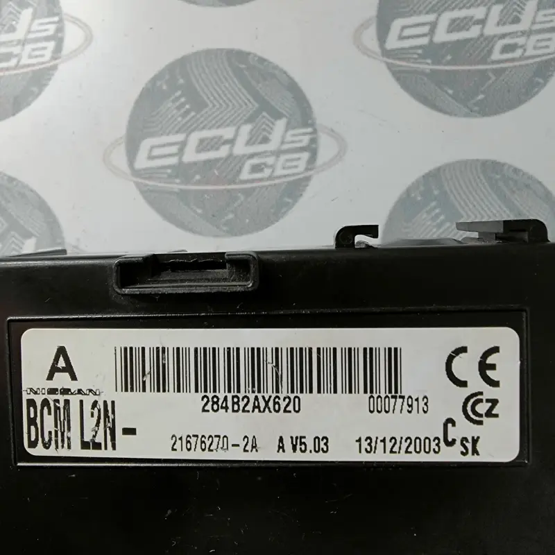 UCH Johnson Controls Nissan BCM L2N BCM-L2N BCML2N / 21676270-2A 21676270 2A 216762702A 21676270 / 284B2AX620 UCH Johnson Controls Nissan BCM L2N BCM-L2N BCML2N / 21676270-2A 21676270 2A 216762702A 21676270 / 284B2AX620 - Imagen 2