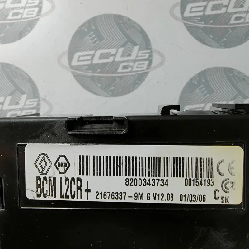 UCH Johnson Controls Renault BCM L2CR BCM-L2CR BCML2CR / 8200343734 / 21676337-9M 21676337 9M 216763379M 21676337 UCH Johnson Controls Renault BCM L2CR BCM-L2CR BCML2CR / 8200343734 / 21676337-9M 21676337 9M 216763379M 21676337 - Imagen 2