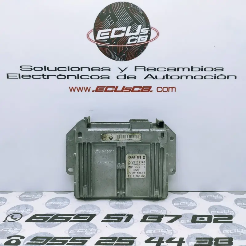 ECU Sagem Renault SAFIR2 / SAFIR 2 / 21654821-4 | 21654821 4 | 216548214 | 21654821 / HOM 7700113511 | 7700113511 | HOM7700113511 ECU Sagem Renault SAFIR2 / SAFIR 2 / 21654821-4 | 21654821 4 | 216548214 | 21654821 / HOM 7700113511 | 7700113511 | HOM7700113511
