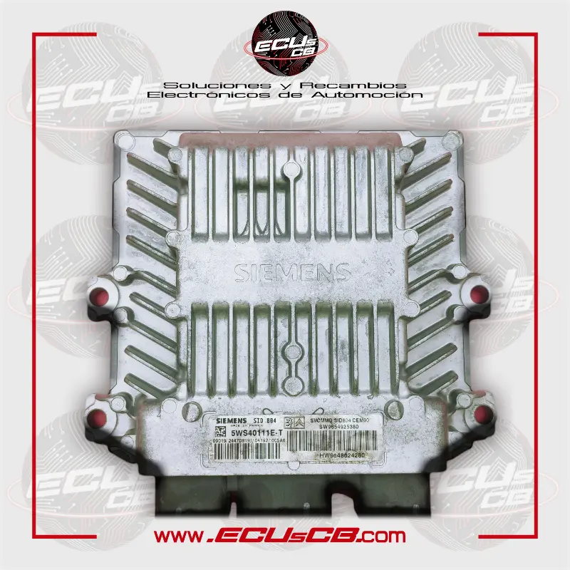 ECU Siemens Citroen y Peugeot SID804 / SID 804 / 5WS40111E-T | 5WS40111E.T | 5WS40111E T | 5WS40111ET / HW9648624280 | HW 9648624280 | HW96 486 242 80 | HW 96 486 242 80 | 9648624280 | 96 486 242 80 ECU Siemens Citroen y Peugeot SID804 / SID 804 / 5WS40111E-T | 5WS40111E.T | 5WS40111E T | 5WS40111ET / HW9648624280 | HW 9648624280 | HW96 486 242 80 | HW 96 486 242 80 | 9648624280 | 96 486 242 80