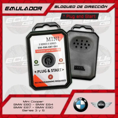 Emulador de Bloqueo de Dirección - ESL-ELV para BMW y Mini Cooper E60 - E84 - E87 - E90 - Serie 3 y 5_1