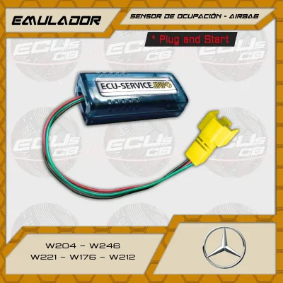 Emulador de Sensor de Ocupación-Airbag para Mercedes W221 - W176 - W212 - W204 - B W246_1
