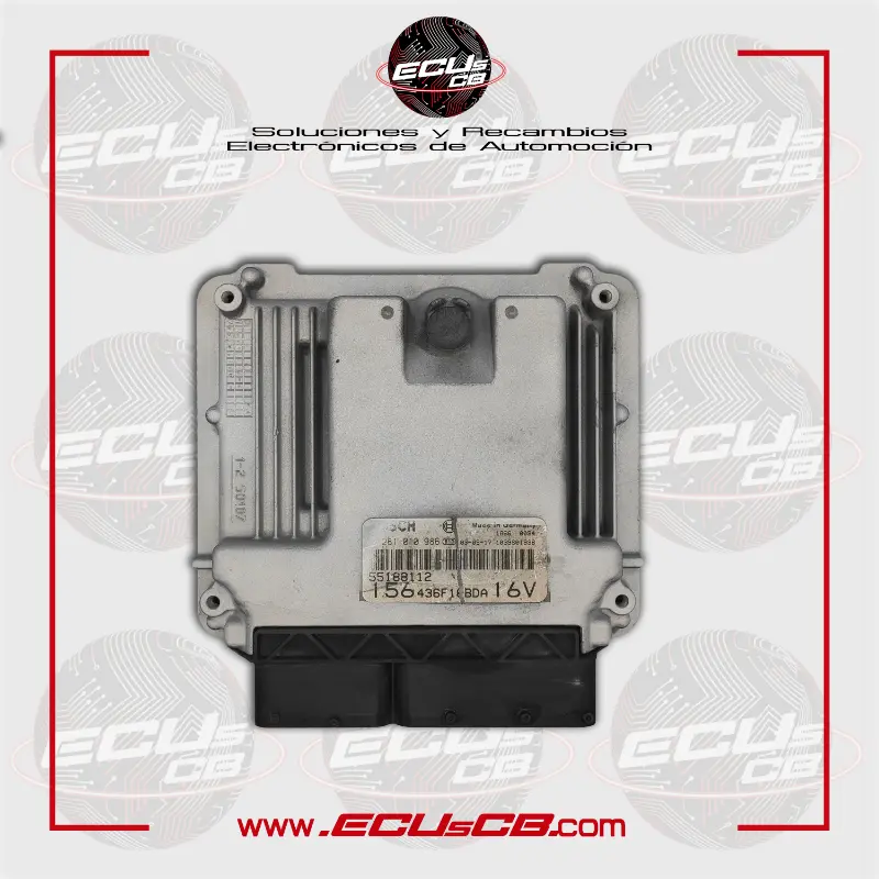 ECU BOSCH EDC16C8-1.2 / 0281010986 / 55188112 Alfa Romeo - EDC 16C8-1.2 / 0281 010 986 | 0 281 010 986 / 55 188 112 ECU BOSCH EDC16C8-1.2 / 0281010986 / 55188112 Alfa Romeo - EDC 16C8-1.2 / 0281 010 986 | 0 281 010 986 / 55 188 112