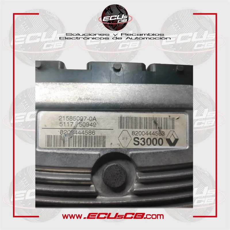ECU Johnson Controls Renault S3000 / 21585097-0A | 21585097.0A | 21585097 0A | 215850970A | 21585097 / 8200444583 | 8200 444 583 | 8200444586 ECU Johnson Controls Renault S3000 / 21585097-0A | 21585097.0A | 21585097 0A | 215850970A | 21585097 / 8200444583 | 8200 444 583 | 8200444586 - Imagen 2