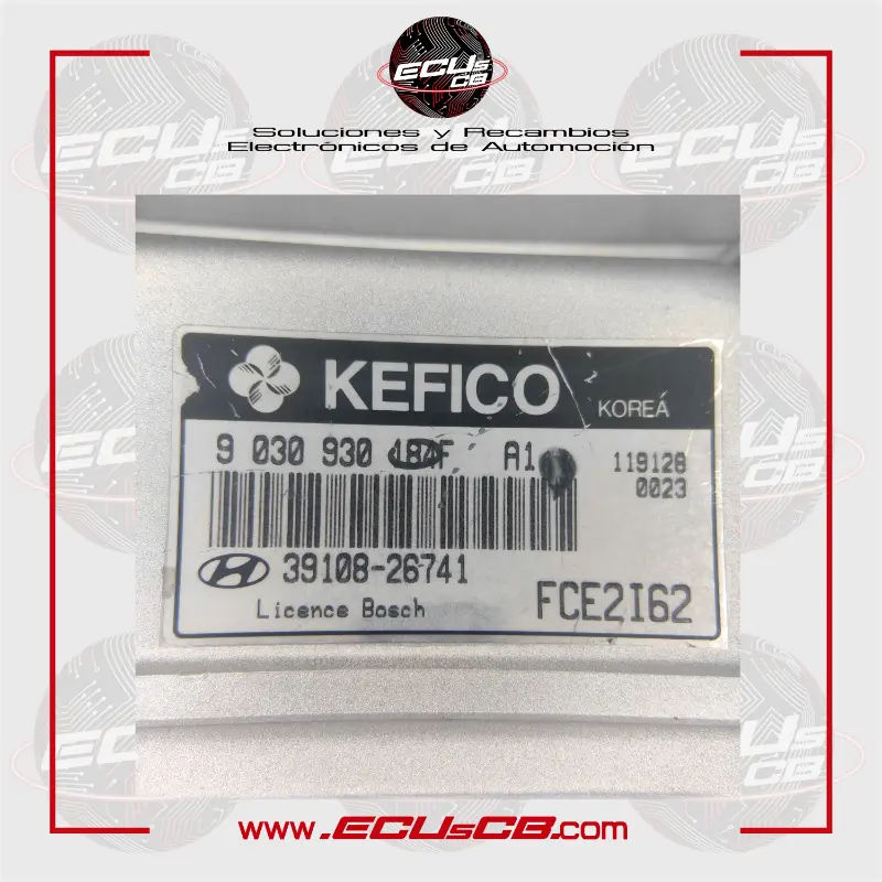 ECU Kefico Hyundai M7.9.0 / M 7.9.0 / 39108-26741 | 39108 26741 | 3910826741 | 39108.26741 / 9030930184F | 9030930184 F | 9 030 930 184F | 9 030 930 184 F | 9030930184 | 9 030 930 184 ECU Kefico Hyundai M7.9.0 / M 7.9.0 / 39108-26741 | 39108 26741 | 3910826741 | 39108.26741 / 9030930184F | 9030930184 F | 9 030 930 184F | 9 030 930 184 F | 9030930184 | 9 030 930 184 - Imagen 2