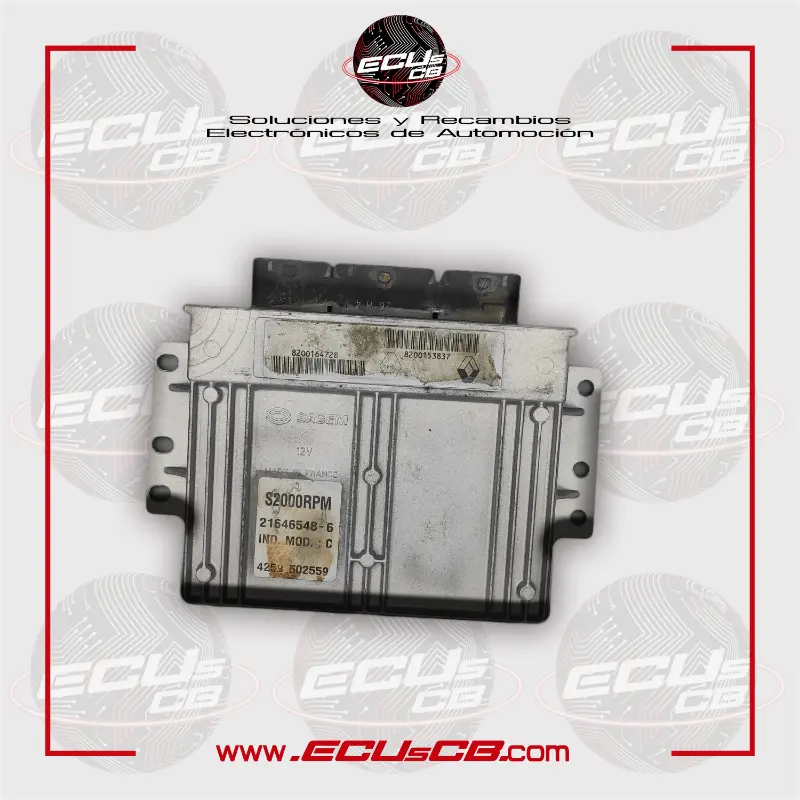 ECU Sagem Renault S2000RPM / 21646548-6 | 21646548.6 | 21646548 6 | 216465486 / 8200164728 | 8200 164 728 | 8200153837 | 8200 153 837 ECU Sagem Renault S2000RPM / 21646548-6 | 21646548.6 | 21646548 6 | 216465486 / 8200164728 | 8200 164 728 | 8200153837 | 8200 153 837