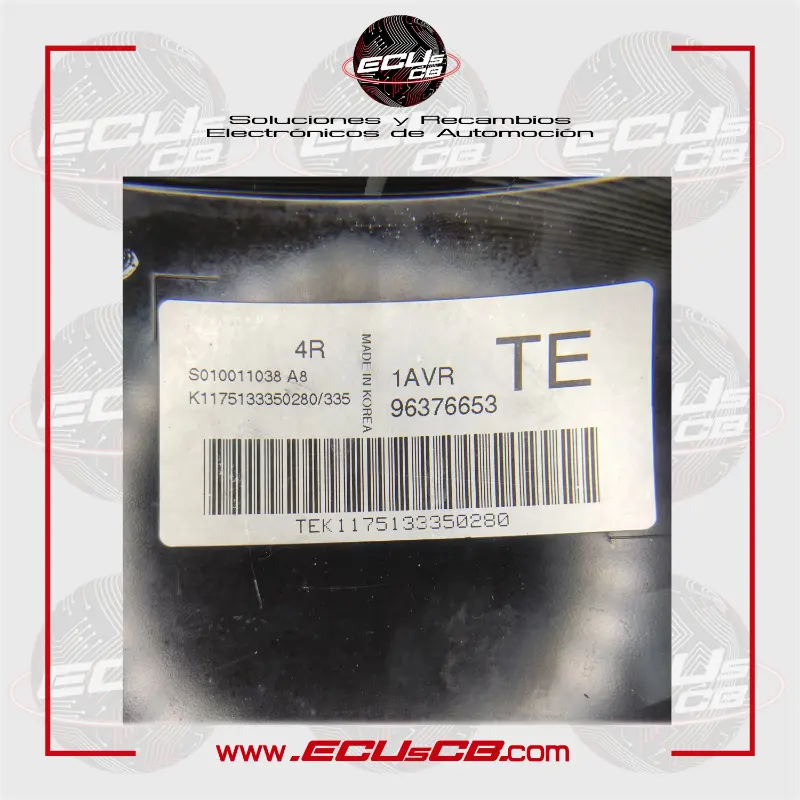 ECU Kemsco Chevrolet 4R / S010011038A8 | S 010011038A8 | 010011038A8 / 96376653 | 96 376 653 ECU Kemsco Chevrolet 4R / S010011038A8 | S 010011038A8 | 010011038A8 / 96376653 | 96 376 653 - Imagen 2