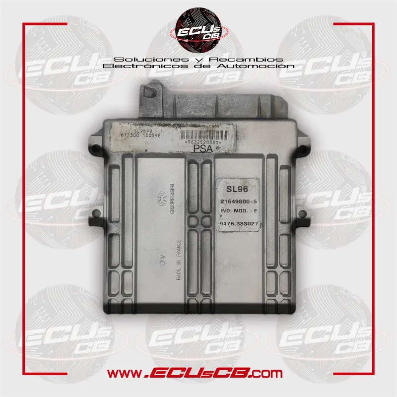 ECU Sagem Citroen y Peugeot SL96-9 / 21649800-5 | 21649800 5 | 216498005 | 21649800 | / 9632520380 | 96 325 203 80 | ECU Sagem Citroen y Peugeot SL96-9 / 21649800-5 | 21649800 5 | 216498005 | 21649800 | / 9632520380 | 96 325 203 80 |