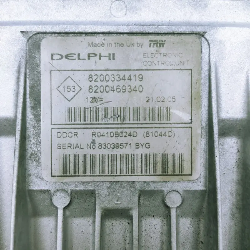 ECU Delphi Renault DDCR / R0410B024D | R 0410B024 D | R 0410B024D | R0410B024 D | R0410B024 | 0410B024D | 0410B024 / 8200334419 | 82 003 344 19 | 8200469340 | 82 004 693 40 ECU Delphi Renault DDCR / R0410B024D | R 0410B024 D | R 0410B024D | R0410B024 D | R0410B024 | 0410B024D | 0410B024 / 8200334419 | 82 003 344 19 | 8200469340 | 82 004 693 40 - Imagen 2
