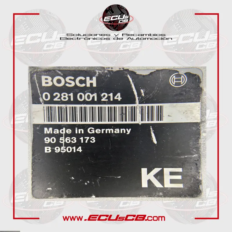 ECU BOSCH Opel EDC1.3.1(MSA11-3.5) / EDC 1.3.1(MSA11-3.5) / 0281001214 | 0281 001 214 | 0 281 001 214 / 90563173 ECU BOSCH Opel EDC1.3.1(MSA11-3.5) / EDC 1.3.1(MSA11-3.5) / 0281001214 | 0281 001 214 | 0 281 001 214 / 90563173 - Imagen 2
