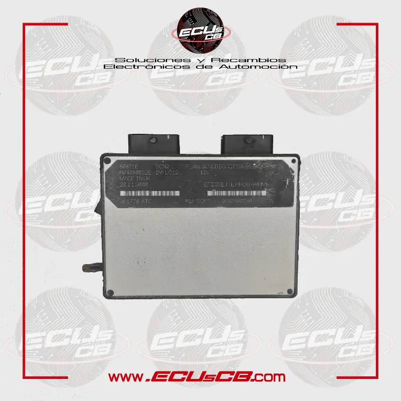 ECU Lucas DCN2 / Ref PSA:9639587680 / Ref Soft:9640900080 Citroen y Peugeot - / 96 395 876 80 | / 96 409 000 80 ECU Lucas DCN2 / Ref PSA:9639587680 / Ref Soft:9640900080 Citroen y Peugeot - / 96 395 876 80 | / 96 409 000 80
