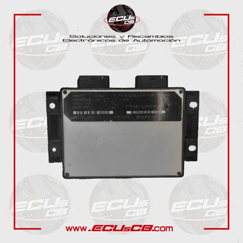 ECU Lucas DCN2 / Ref PSA:9650359580 / Ref Soft:9650360180 Citroen y Peugeot - / 96 503 595 80 / 96 503 601 80 ECU Lucas DCN2 / Ref PSA:9650359580 / Ref Soft:9650360180 Citroen y Peugeot - / 96 503 595 80 / 96 503 601 80