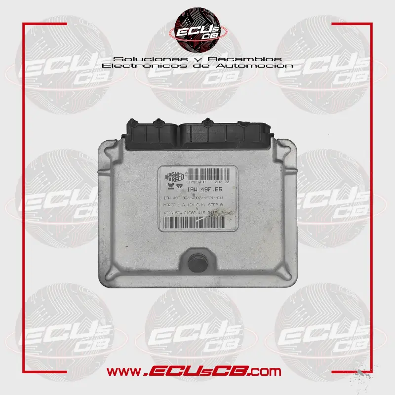 ECU Magneti Marelli IAW49F.B6 / 61600.419.04 / 46761564 Fiat - IAW 49F.B6 / 61600 419 04 | 61600-419-04 | 6160041904 | 61600.419 / 46 761 564 ECU Magneti Marelli IAW49F.B6 / 61600.419.04 / 46761564 Fiat - IAW 49F.B6 / 61600 419 04 | 61600-419-04 | 6160041904 | 61600.419 / 46 761 564