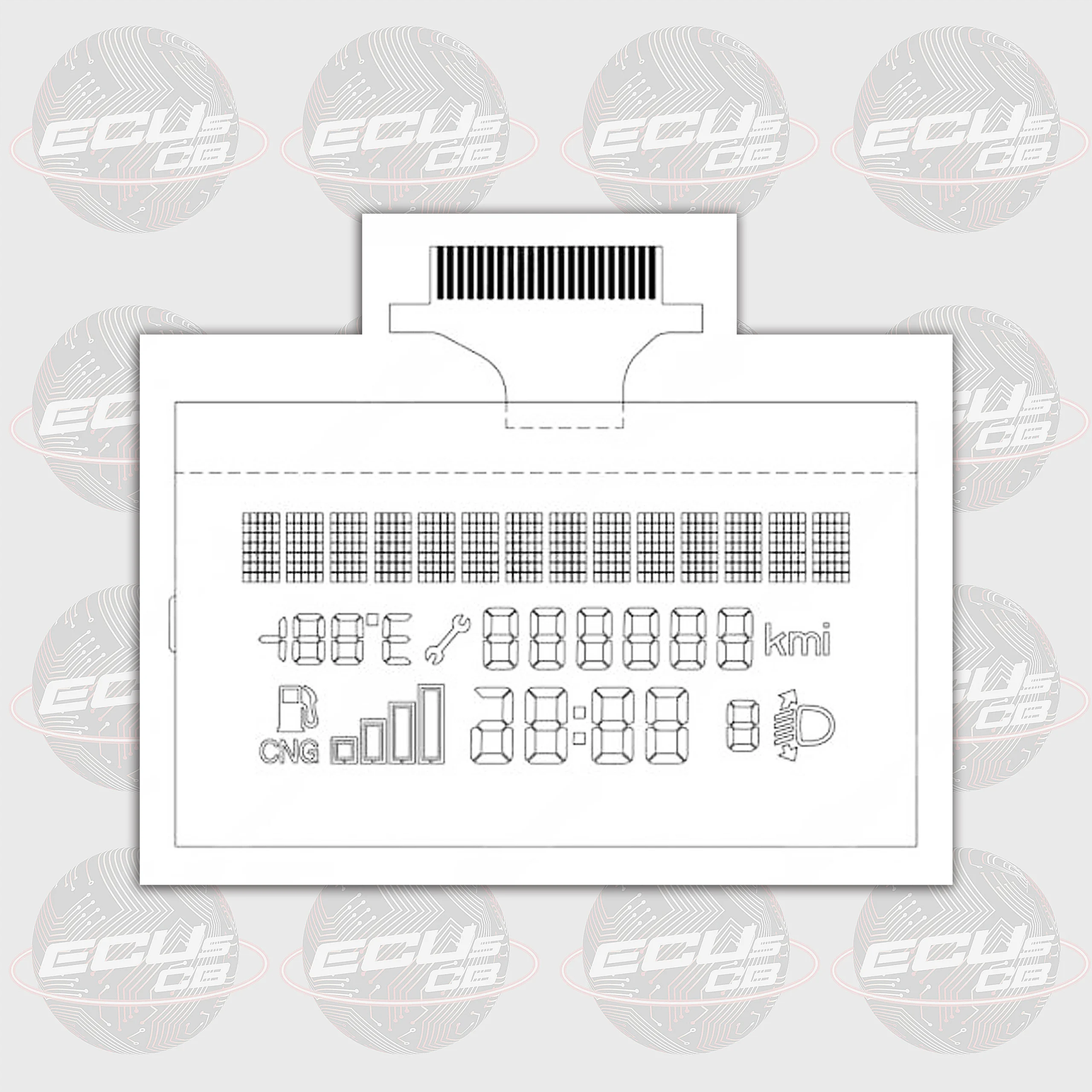 Display LCD Fiat Punto Grande Punto Fiorino Doblo Qubo Display LCD Fiat Punto Grande Punto Fiorino Doblo Qubo_3