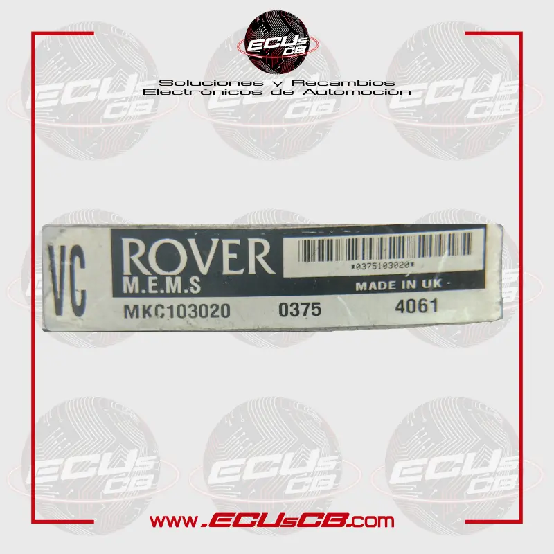 ECU Motorola Rover MOTOROLA ROVER / MKC103020VC / MKC103020 ECU Motorola Rover MOTOROLA ROVER / MKC103020VC / MKC103020 - Imagen 2
