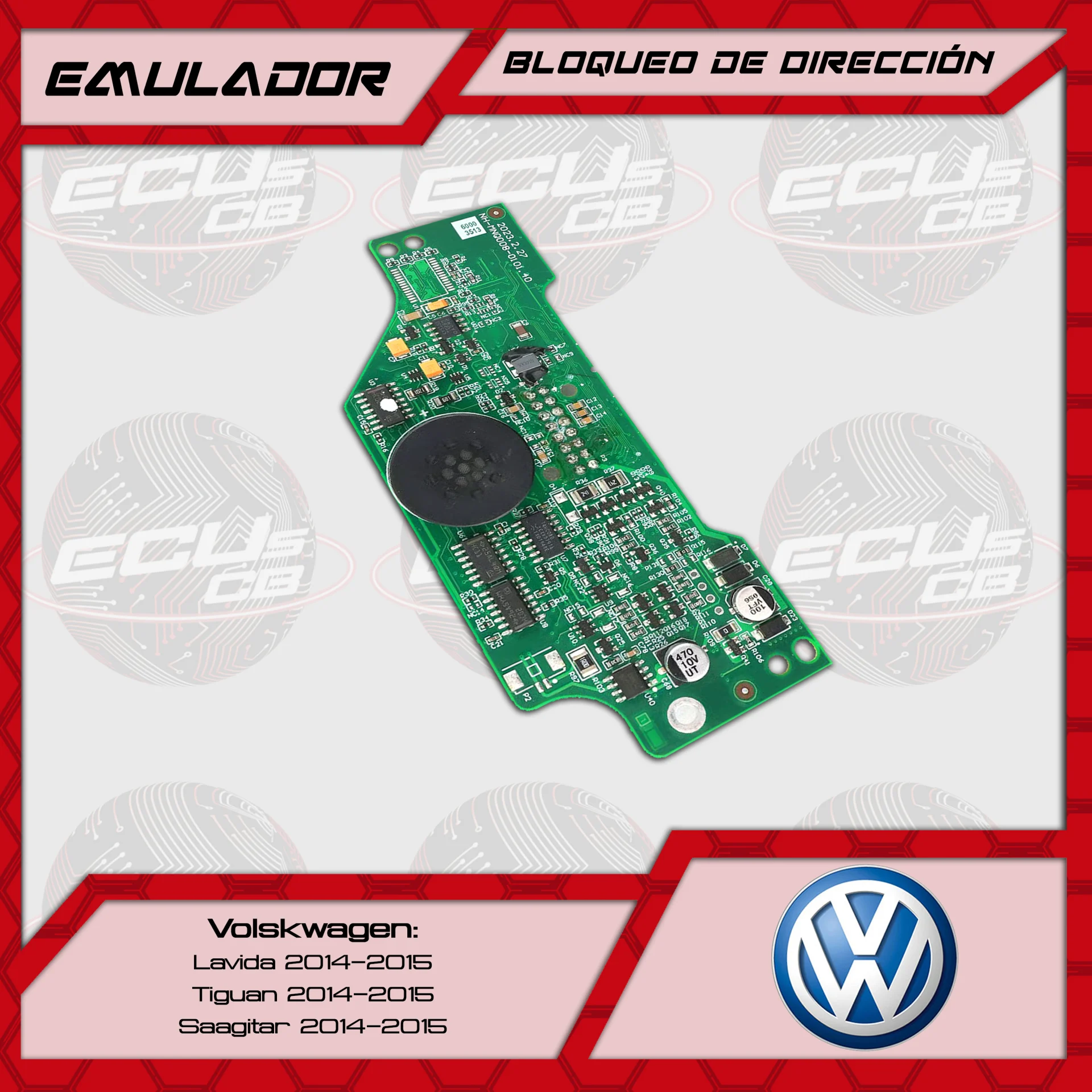 Emulador Bloqueo de Dirección ELV Volkswagen Sagitar Lavida Tiguan Emulador Bloqueo de Dirección ELV Volkswagen Sagitar Lavida Tiguan_1