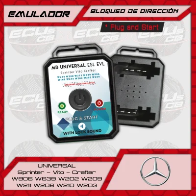 Emulador de Bloqueo de Dirección - ESL-ELV para Mercedes-Benz Universal_1b