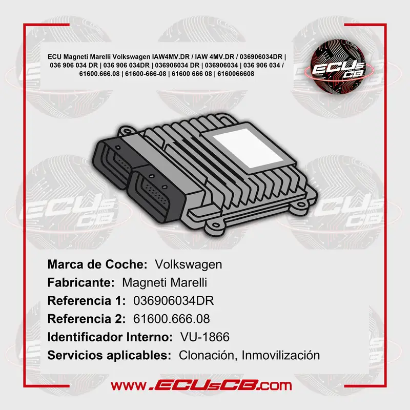 ECU Magneti Marelli Volkswagen IAW4MV.DR / IAW 4MV.DR / 036906034DR | 036 906 034 DR | 036 906 034DR | 036906034 DR | 036906034 | 036 906 034 / 61600.666.08 | 61600-666-08 | 61600 666 08 | 6160066608 ECU Magneti Marelli Volkswagen IAW4MV.DR / IAW 4MV.DR / 036906034DR | 036 906 034 DR | 036 906 034DR | 036906034 DR | 036906034 | 036 906 034 / 61600.666.08 | 61600-666-08 | 61600 666 08 | 6160066608_5B