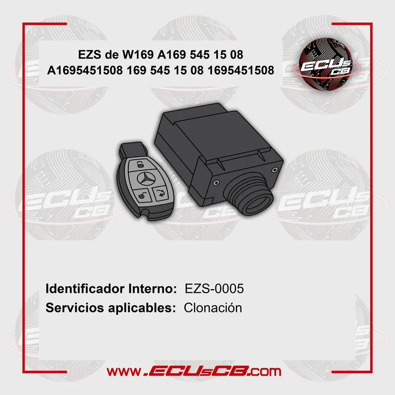 EZS de W169 A169 545 15 08 A1695451508 169 545 15 08 1695451508 EZS de W169 A169 545 15 08 A1695451508 169 545 15 08 1695451508_5B