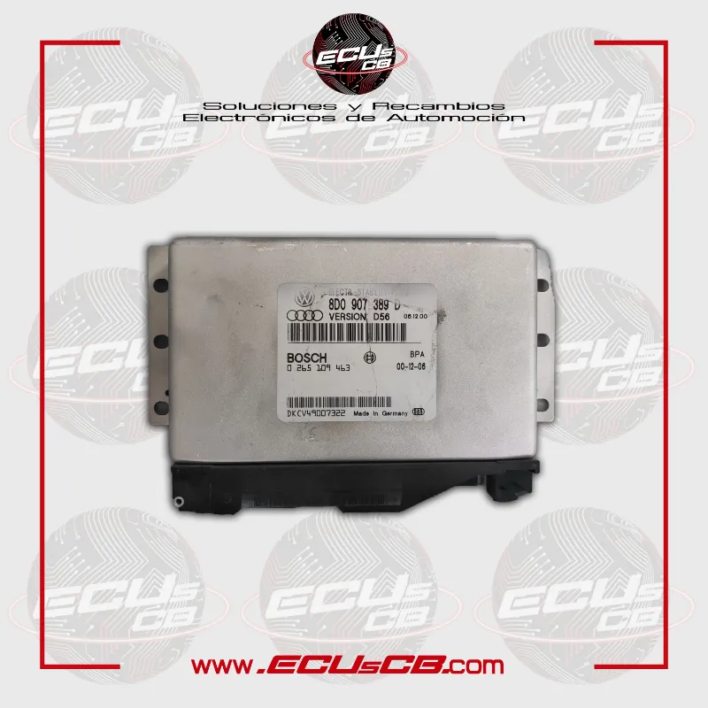 ECU BOSCH WSG ESP 5.3 / 0265109463 / 8D0907389D Audi - / 0265 109 463 | 0 265 109 463 / 8D0 907 389 D | 8D0 907 389 | 8D0907389 ECU BOSCH WSG ESP 5.3 / 0265109463 / 8D0907389D Audi - / 0265 109 463 | 0 265 109 463 / 8D0 907 389 D | 8D0 907 389 | 8D0907389