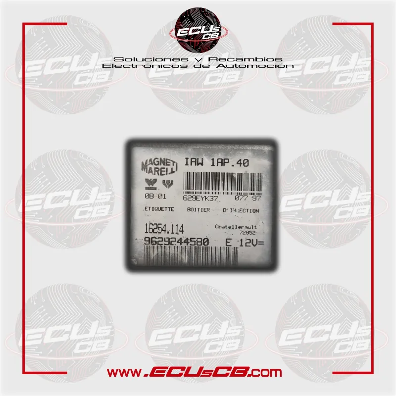 ECU Magneti Marelli IAW1AP.40 / IAW1AP.40 / 9629244580 Citroen y Peugeot - IAW 1AP.40 / IAW14P-40 | IAW 14P 40 | IAW1AP40 | / 96 292 445 80 ECU Magneti Marelli IAW1AP.40 / IAW1AP.40 / 9629244580 Citroen y Peugeot - IAW 1AP.40 / IAW14P-40 | IAW 14P 40 | IAW1AP40 | / 96 292 445 80 - Imagen 2